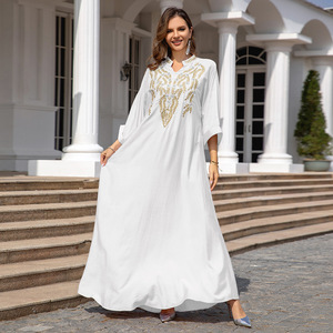 Djellaba Musulmana para <span class=keywords><strong>Mujer</strong></span>, Ropa Femenina de Turquía y Dubái, Vestido para <span class=keywords><strong>Mujer</strong></span> - Product Image 4