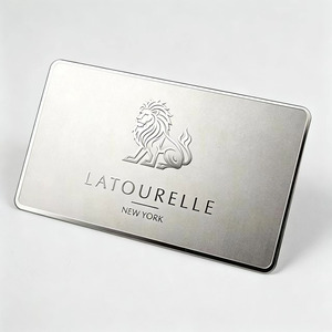 Targhetta in Metallo Antiruggine Durevole per Fai-da-Te, in Acciaio Inossidabile 86x54mm, Incisa per Biglietti da Visita, Prezzo FOB, Souvenir - Product Image 6