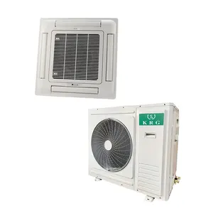 Ar condicionado cassete do teto 24000BTU Aquecimento de refrigeração 50/60Hz teto ac 3HP Fácil de operar 7.2KW 2TON Comercial Home use