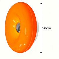Grande lampe de nuit en forme de donut de 30 cm, à intensité variable, 3 températures de couleur, luminosité progressive, lampe à LED pour chambre à coucher, salon, enfants