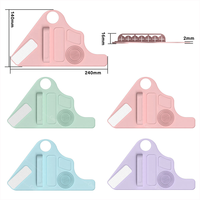 Palette de maquillage multifonctionnelle 4 en 1 en silicone, gant de maquillage, plateau de mélange de fond de teint, porte-pinceaux, accessoires de maquillage uniques