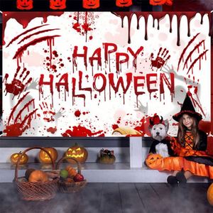 Wholesale Custom Happy Halloween Pumpkin Spooky Banner Party Theme <b>Flags</b> Polyester Digital Printing for Decorations - Product Image 5