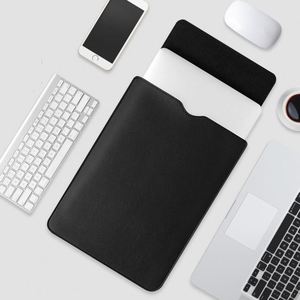 Custom Waterproof PU Leather Laptop <b>Bag</b> Case 13'' 14'' Laptop Notebook <b>Computer</b> Sleeve Multifunctional Mouse Pad Mat - Product Image 4