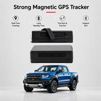 Rastreador de Activos Cat1 2G 4G BLE GPS Magnético Compacto con Detección de Caídas, Geocerca y Sistema de 2 Años de Duración