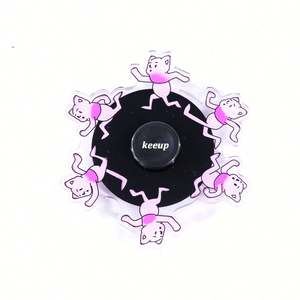 Juguetes Acrílicos Animados de Alta Calidad a Precio Económico, Fidget Spinners de Plástico Personalizados para Aliviar el Estrés - Product Image 2