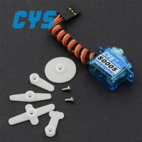 CYS-S0005迷你轻质DIY电子机器人汽车教育360度连续旋转微伺服遥控零件
