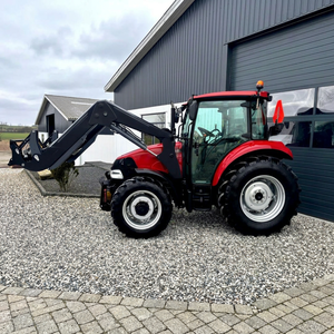 Chargeuse-pelleteuse forestière hydraulique montée sur tracteur Case IH Farmall 75 C pour travaux en champ et en verger - Product Image 1