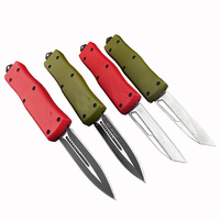 Couteau de poche pliable portable en acier D2, outil de survie, pour la chasse et le camping, brise-vitre, manche en alliage de zinc - Vente chaude