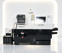 Tour CNC suisse de haute précision RC206, tour longitudinal de type suisse, tour CNC automatique Fanuc