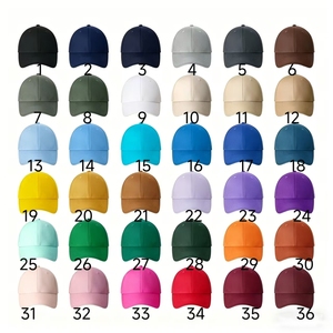 Factory Direct 6 Panel Baseball Caps 100% Cotton Blank Sporty Golf Hats Outdoor Sports Caps Custom Logo Wholesale High Quality - Product Image 4
