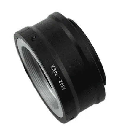 SIV SIVM42ネジカメラレンズコンバーターアダプターforSONY NEX E Mount NEX-5 NEX-3 NEX-VG10-L060新しいホット