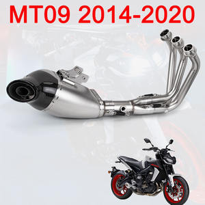 Sistema Completo de Escape para Motocicleta, Silenciador Modificado para YAMAHA MT-<span class=keywords><strong>09</strong></span> MT09 FZ-<span class=keywords><strong>09</strong></span> FZ09 FJ-<span class=keywords><strong>09</strong></span> FJ09 <span class=keywords><strong>TRACER</strong></span> 900 GT 2014 - <span class=keywords><strong>2020</strong></span> - Product Image 2
