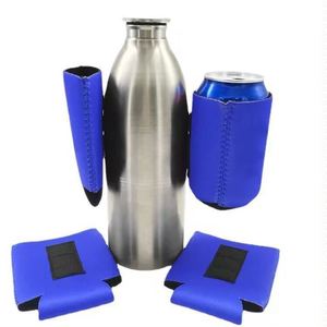 Supports de canettes magnétiques personnalisés en néoprène, élégants et isothermes, pour bière et cola – Idéal pour les fêtes, Noël et Thanksgiving - Product Image 3