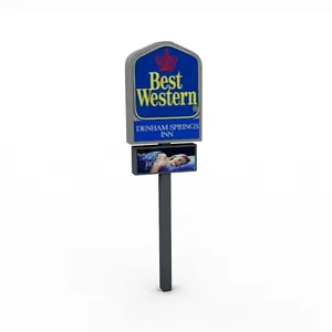 도매 새로 광고 LED 배낭 빌보드 라이트 박스 장비 야외 산책 메시지 광고 빌보드