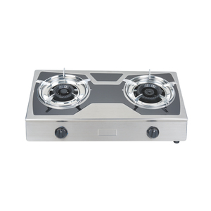 Equipo de Restaurante, Estufa de <span class=keywords><strong>Gas</strong></span> Portátil de <span class=keywords><strong>Dos</strong></span> Quemadores para Uso Doméstico - Product Image 1