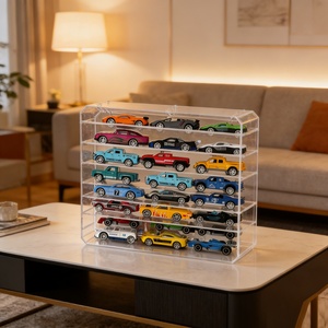 Customized New Acrylic Open <b>Display</b> <b>Case</b> Fashion Dolls Model Toys Modern Customized Design Transparent High for Card Storage - Product Image 4