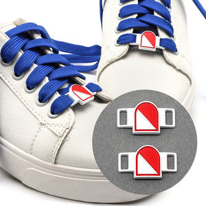 Hoge Kwaliteit Custom Gegraveerd Naam Logo Merk Schoenveter Bedels Gesp Sneaker <span class=keywords><strong>Plastic</strong></span> Tag Outdoor Sportschoenen - Product Image 1