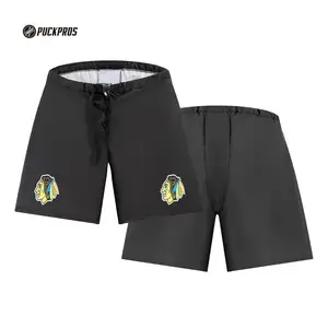 Pantaloni da Hockey su misura per allenamento di squadra professionale pantaloni da Hockey su ghiaccio Shell pantaloni da Hockey su ghiaccio Oxford