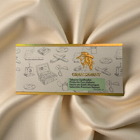 Étiquette personnalisée pour bande de cigare, pour cigares Havana de qualité supérieure, avec logo estampé en feuille d'or, emballage de tabac personnalisé