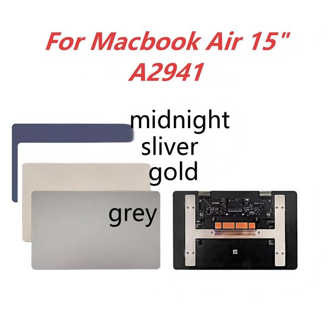Replacement New MacBook Air 15" Laptop A2941 ASV Panel Touchpad Trackpad Apace Sliver Grey Gold Space Grey
