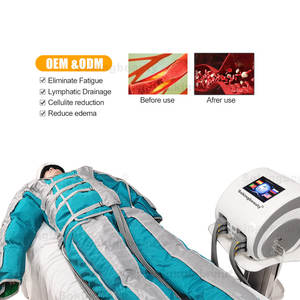 Traje de presoterapia de drenaje linfático 3 en 1, traje de drenaje linfático a presión para piernas, máquina de presoterapia de drenaje linfático profesional - Product Image 1