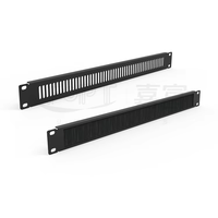 1U Hauteur Standard Fibre Câble Organisateur Métal Réseau Câble Gestion Patch Panneau Monté sur Rack