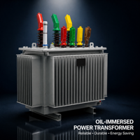Transformateur à huile S11 200 kVA 11 kV ONAN 50 Hz à faible perte d'énergie, triphasé, économiseur d'énergie