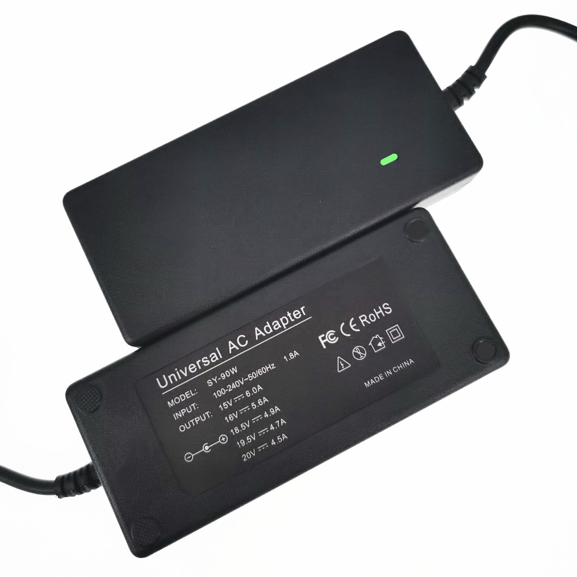 Alimentatore Adattatore Ca Multi Caricatore Universale Da 90W Per Laptop HP Acer Toshiba 13 Connettori