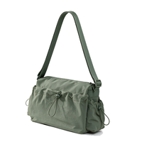 Sac à bandoulière en nylon grande capacité pour femme, léger, pour le sport quotidien, le fitness, sac messager, sac bandoulière
