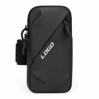 Brassard de sport grande capacité pour téléphone, compatible iPhone et Android, personnalisable avec marque privée, résistant à l'eau, pour la course et la gym