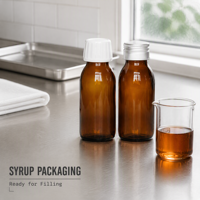 Bouteilles en verre ambré personnalisées de 30 ml à 500 ml pour cosmétiques et huiles essentielles avec bouchon à vis et impression sérigraphique