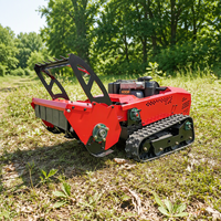 Débroussailleuse thermique robuste haute puissance, tondeuse forestière, broyeur d'herbe, machine de désherbage anti-emmêlement pour la montagne