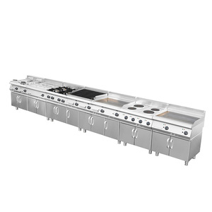 Equipo de Cocina Comercial de Acero Inoxidable para Restaurantes Veganos Occidentales - Product Image 1