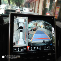 Système de vision panoramique à 360 degrés 5D 2K 1080P pour Toyota LAND CRUISER LC200 Prado LC150 Caméra panoramique 360