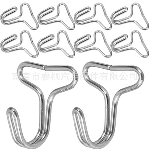 Ganchos para reposacabezas de coche Shuangxuan, gancho de acero universal para accesorios de fijación de cojines de asiento - Product Image 1
