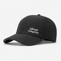 Casquette de baseball avec broderie 3D en relief personnalisée - Tissu en maille respirant imperméable, unisexe, réglable, chapeau de sport d'extérieur tendance