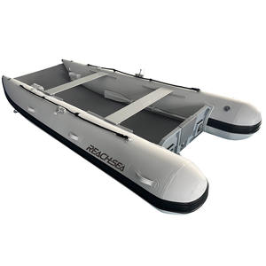 เรือคาตามารันเป่าลม REACHSEA CAT380 ขนาด 380 ซม. <span class=keywords><strong>สี</strong></span><span class=keywords><strong>ดำ</strong></span>และสีเทาอ่อน - Product Image 1