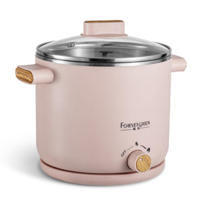 Small Kitchen Appliance 1.8Liter Electric Cooker <strong>Hotpot</strong> Electric Heating Pot with Over-heating and <strong>Boil</strong> Dry protection - Product Image 2