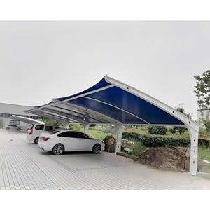 Structure de tension de taille personnalisée Carports Pare-soleil anti-pluie pour les parkings extérieurs - Product Image 6