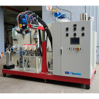 Machine de moulage d'élastomère polyuréthane à trois composants certifiée CE, machine de remplissage de gaz pour amortisseurs, vente chaude en Chine, fournie directement par l'usine