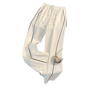 <span class=keywords><strong>Pantaloni</strong></span> larghi a vita alta da <span class=keywords><strong>donna</strong></span> <span class=keywords><strong>sportivi</strong></span> Casual a due pezzi - Product Image 4