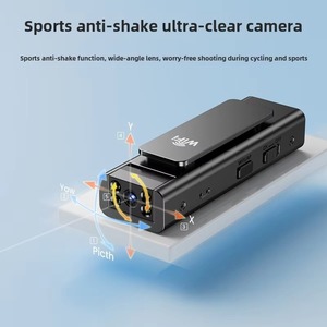 F9/L8 Cámara <span class=keywords><strong>de</strong></span> cuerpo portátil 1080P HD con visión nocturna Impermeable Acción portátil Mini Accesorio <span class=keywords><strong>de</strong></span> cámara deportiva Batería <span class=keywords><strong>de</strong></span> larga duración - Product Image 3
