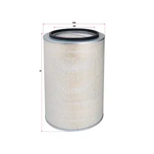 Elementos de filtro de CA de cabina de aire de repuestos de motor diésel de camión Iveco 41272211 para AF26204 C331465/1 E433L