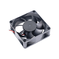 Ventilateur de refroidissement axial électrique à roulement à billes à faible bruit de 3 pouces 12VDC pour lampe anti-moustiques 7025 70*70*25mm échappement sans brosse