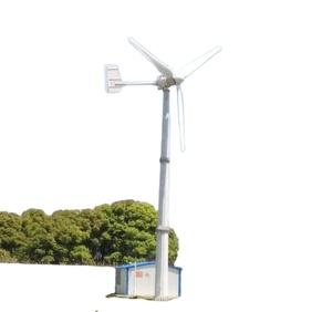 Fabricant d'éoliennes 13KW 3 phases à aimants NdFeB avec fils de cuivre pur et pales en fibre de verre renforcée RX-10KW-H3 Aerogene - Product Image 1