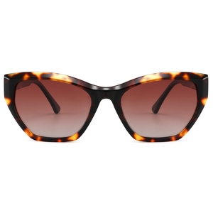 Gafas de sol unisex con forma de ojo de gato, montura negra completa, protección UV400, protección solar para adultos - Product Image 6