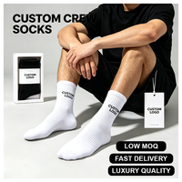 Chaussettes de sport en coton pour le basketball, chaussettes de marque pour hommes, entraînement sur terrain, séchage rapide, soutien de la voûte plantaire, logo personnalisé