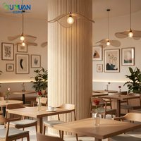 Panneau acoustique flexible en chêne blanc ultra-fin 3+5, panneaux muraux en bois courbés absorbant le son, décoration intérieure moderne pour salon