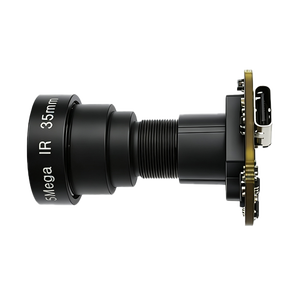 โมดูลกล้องทรงกลม 4K 8MP 35 มม. F1.8 มุมมองภาพแคบ FF MF 3840×2160 กล้อง CMOS สำหรับการรวบรวมภาพระยะไกลในอุตสาหกรรม - Product Image 1