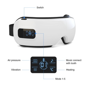 Masajeador <span class=keywords><strong>de</strong></span> Ojos <span class=keywords><strong>de</strong></span> nueva tecnología con masaje <span class=keywords><strong>de</strong></span> vibración <span class=keywords><strong>de</strong></span> cuidado cálido calentado <span class=keywords><strong>de</strong></span> 46 grados, mascarilla para el cuidado <span class=keywords><strong>de</strong></span> los ojos con música - Product Image 3